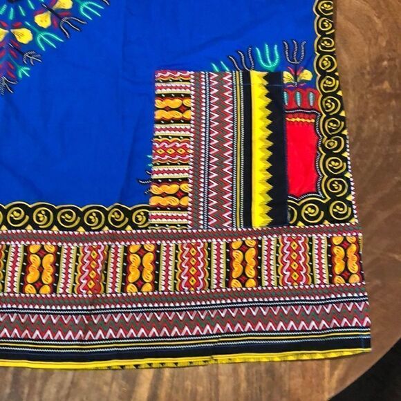 Big Mama Dakishi shirt bright blue one size NWOT - Picture 4 of 8